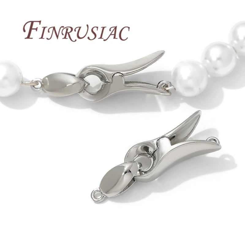 Rhodium Plated Jewelry Clasps & Connectors | DIY Bracelet Necklace Jewelry Clasps P3