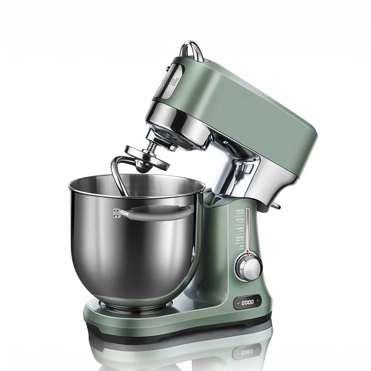 7L Planetary Dough Mixer 800W Brushless Motor 8 Speed Timer Commercial Dough Mixer P3 Default Title