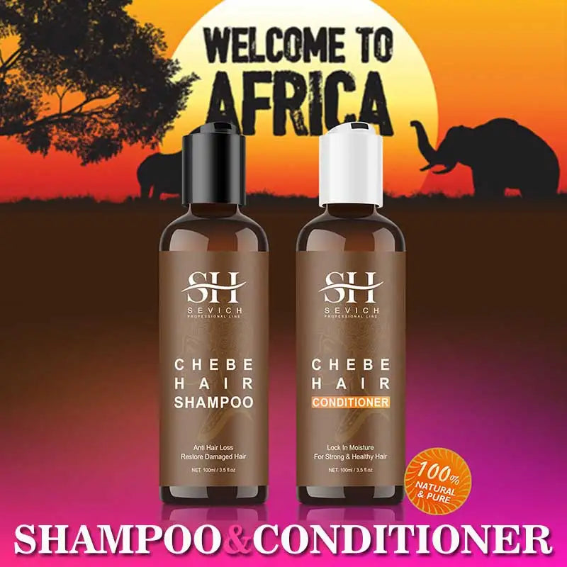 SEVICH Chebe Hair Growth Shampoo & Conditioner Set Hair Care Set P3