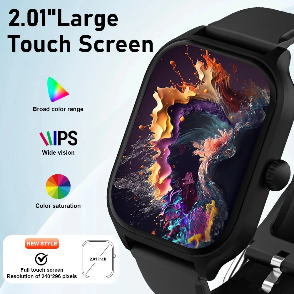 CHAONB Sport Smartwatch – Bluetooth Call & Fitness Tracker Sport Smartwatch P3
