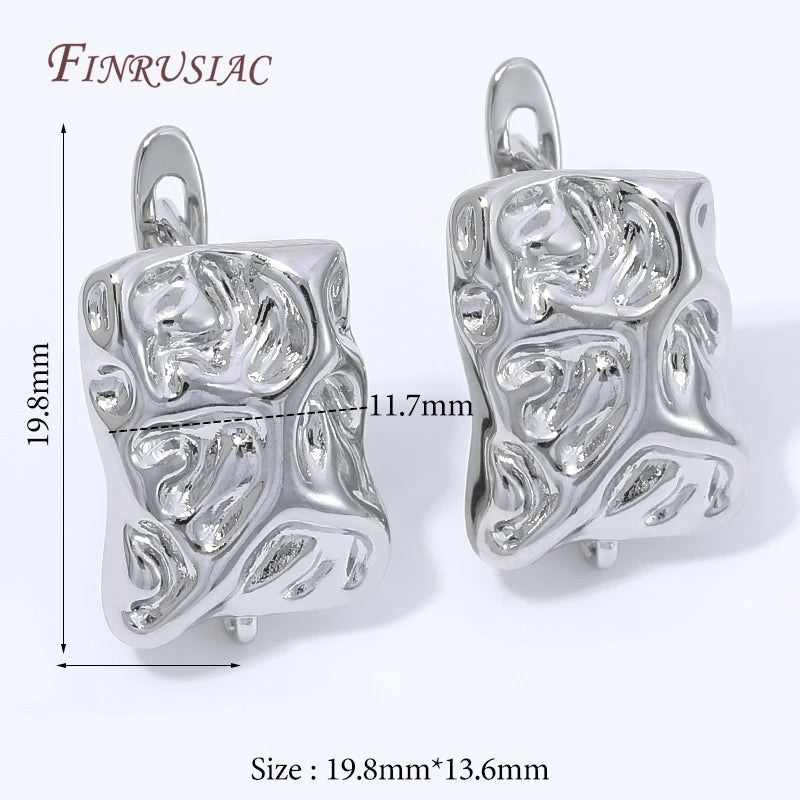 18K Gold Plated CZ Huggie Hoop Earring Clasps – DIY Findings Earring Jewelry Findings P3 Rhodium Plated 3 pairs
