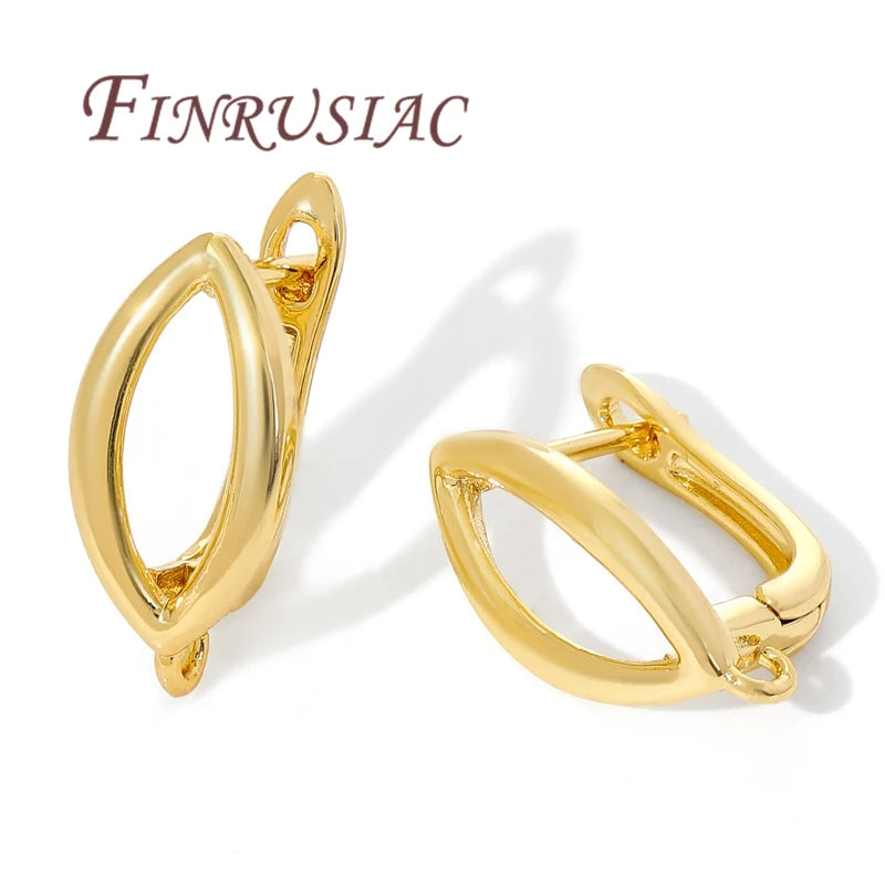 18K Gold Plated Earring Hooks & Clasps | DIY Jewelry Making Earring Hook Findings P3