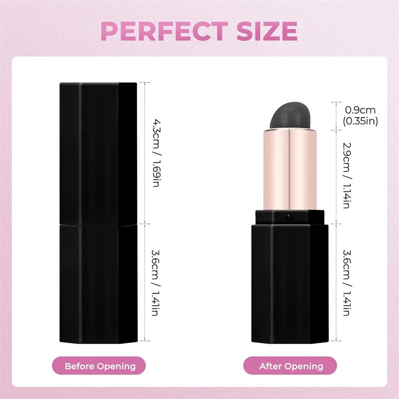 Retractable Silicone Lip Brush with Lid – Lipstick & Concealer Silicone Lip Brush P3