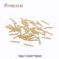 18K Gold Plated Brass Tube Beads 7/10mm – DIY Jewelry Making Jewelry Making Beads P3 18K Gold Plated-10MM 100 Pieces