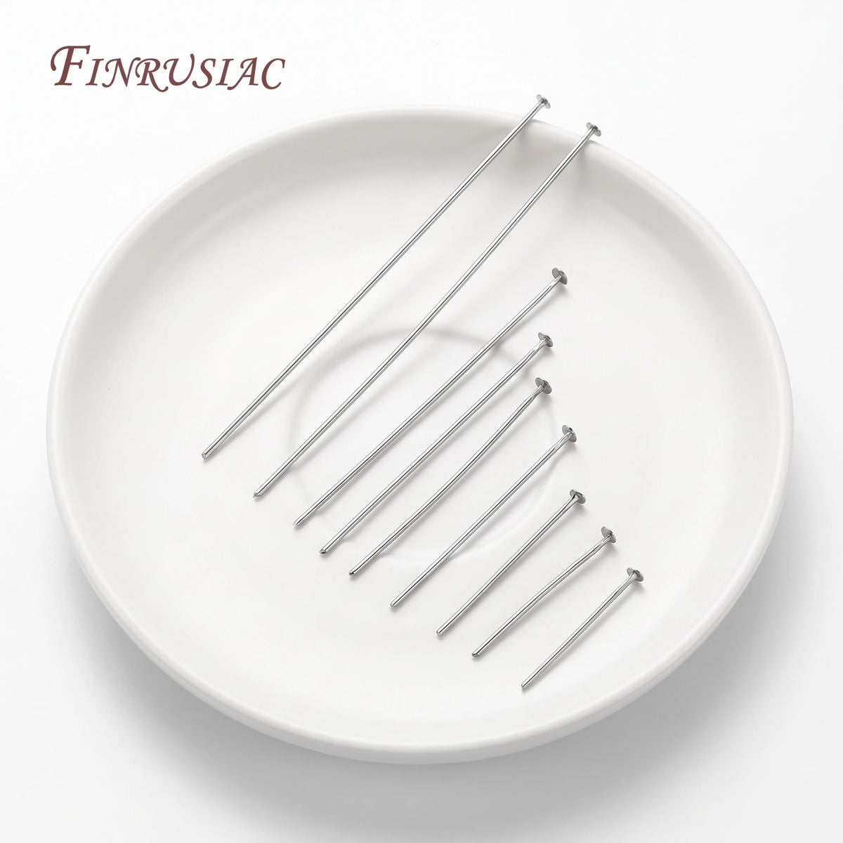 50Pcs 18K Gold Plated Flat Head Pins for DIY Jewelry Making Jewelry Making Pins P3