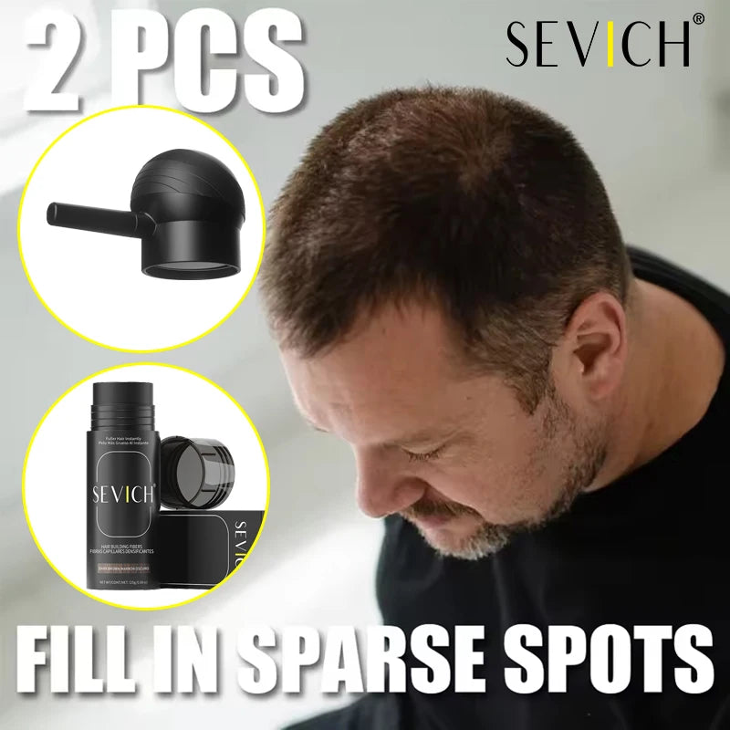 SEVICH Hair Building Fiber Set – 25g Powder + 120ml Spray Hair Building Fiber Set P3