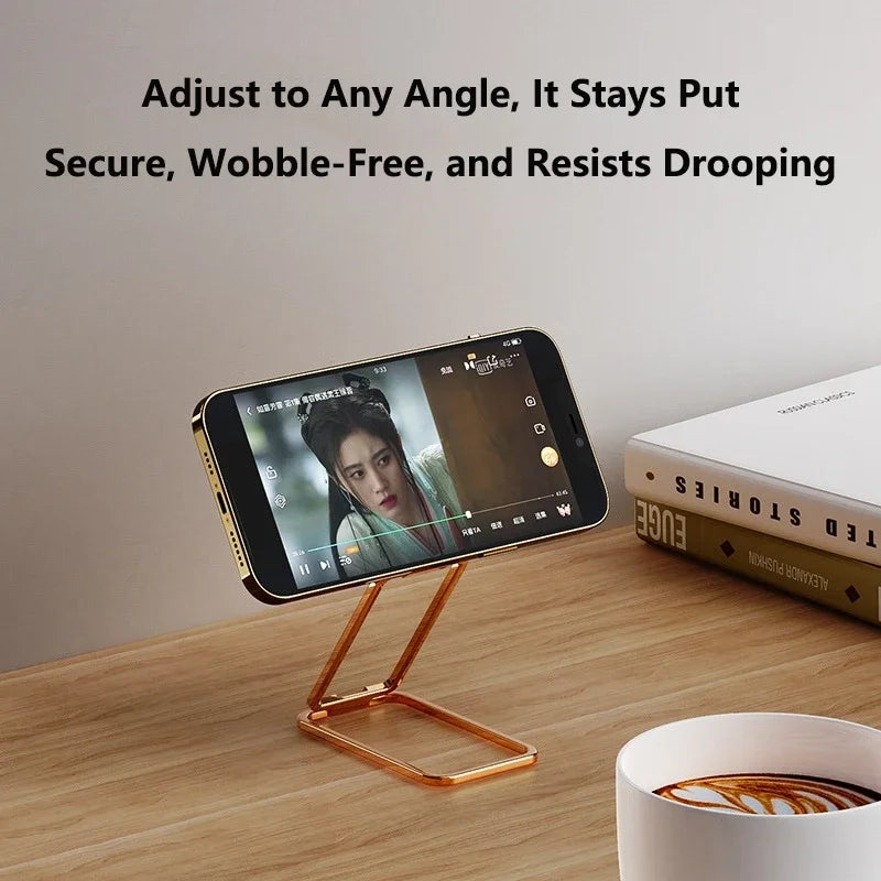 Foldable Metal Phone Ring Holder 360° Finger Kickstand Grip Phone Ring Holder P3