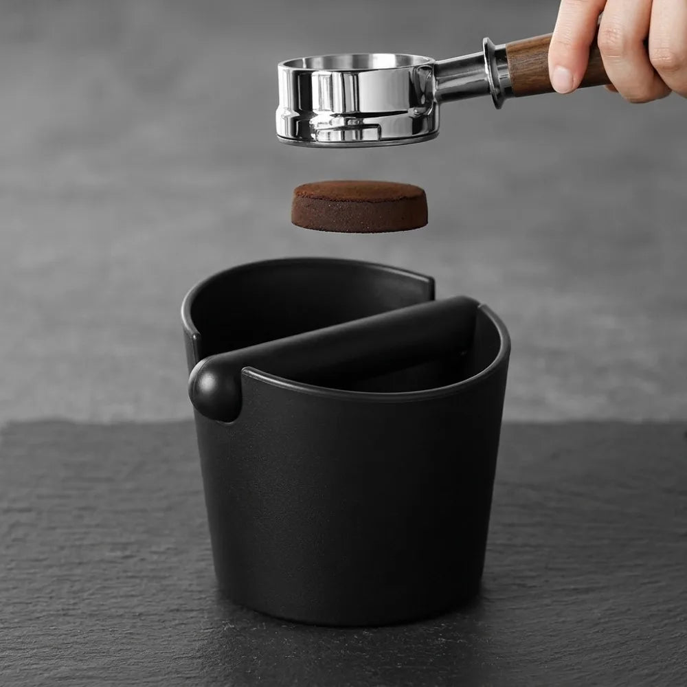Coffee Knock Box – Espresso Grounds Dump Bin | Anti-Slip BPA-Free Espresso Knock Box P3