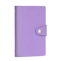 100 Envelope Money Saving Challenge Binder | PU Cash Organizer Money Saving Binder P3 Purple
