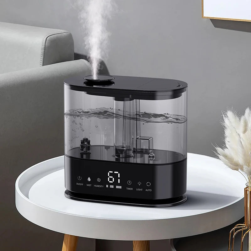 Ultrasonic Cool Mist Humidifier & Diffuser | LED, Timer Ultrasonic Humidifier P3