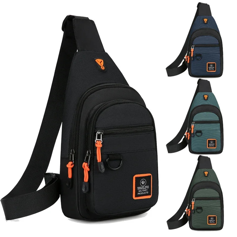 Men's Waterproof Crossbody Chest Bag | Hiking & Travel Crossbody Chest Bag P3
