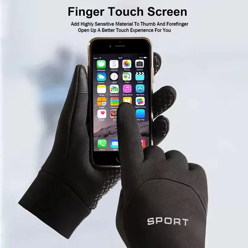 Winter Touchscreen Windproof Gloves – Unisex Cycling Ski Hiking Winter Sport Gloves P3