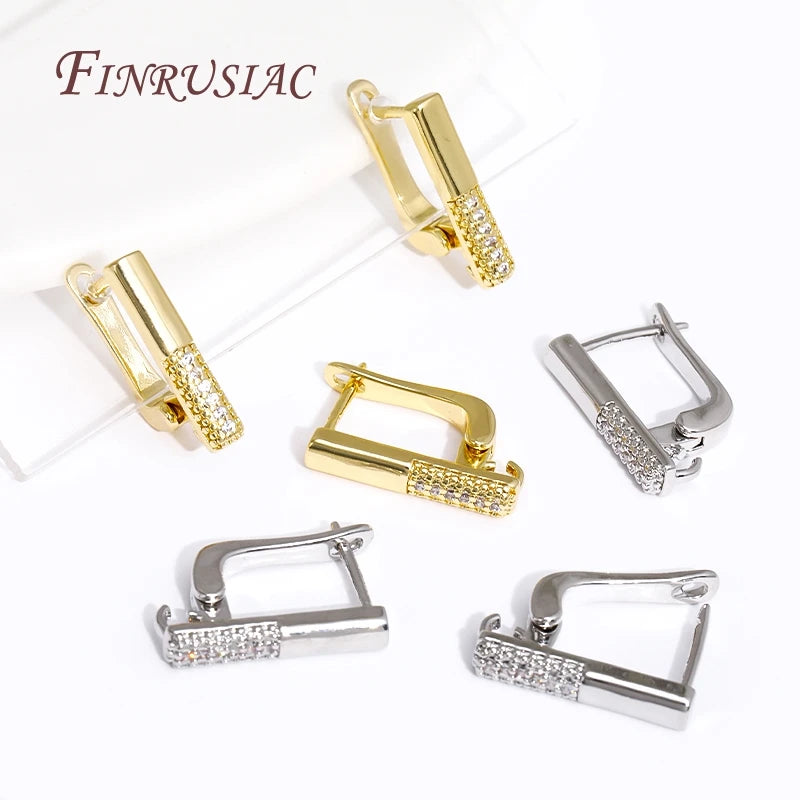 18K Gold Plated Earring Hooks – DIY Jewelry Making Findings Earring Making Findings P3