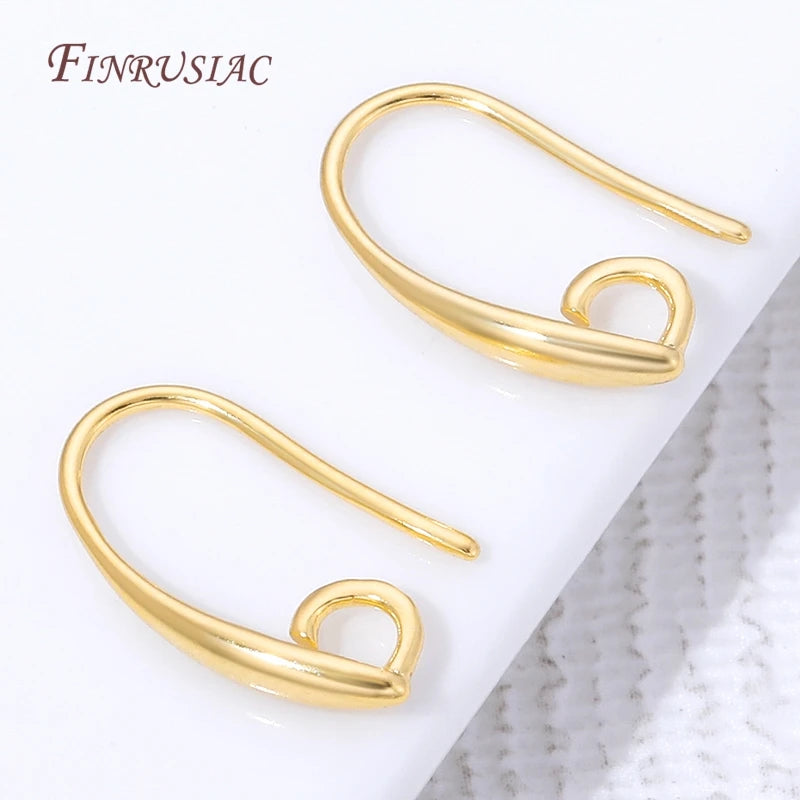 18K Gold Plated Hypoallergenic Earring Hooks | DIY Findings Earring Hooks Findings P3