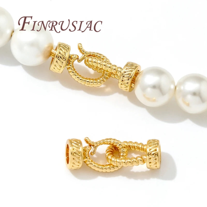 18K Gold Plated Connectors – Jewelry Clasps & Findings 7x11mm Jewelry Findings P3