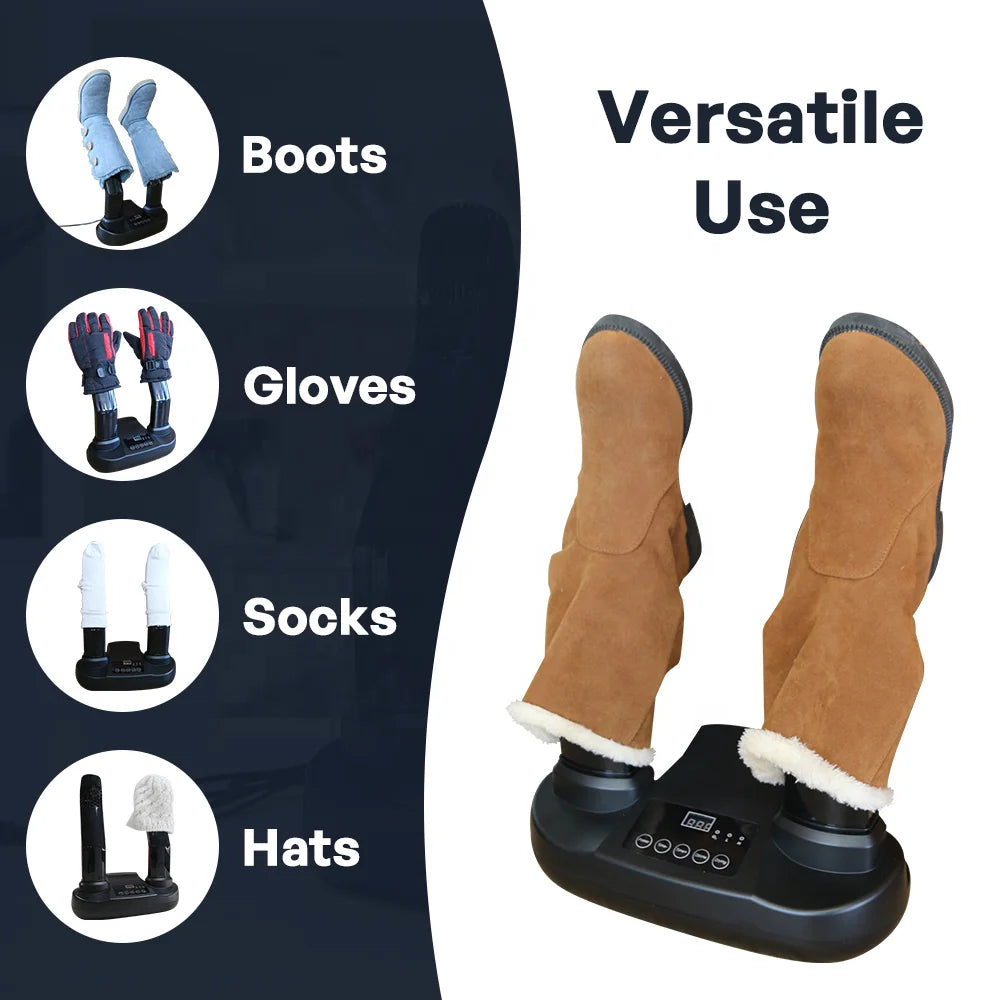 Electric Boot & Shoe Dryer with Timer – 110W CE Certified Electric Shoe Dryer P3