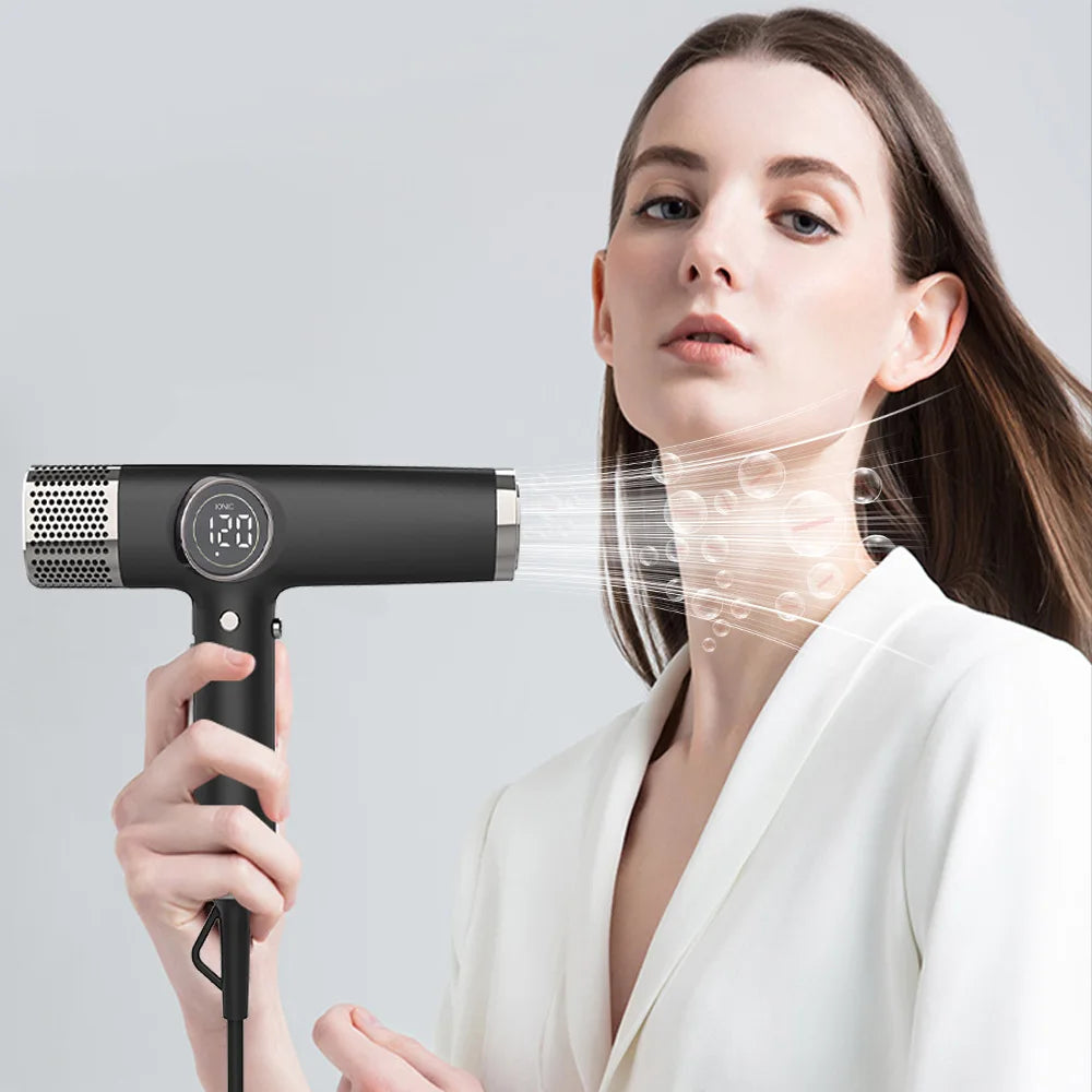 1800W Ionic Hair Dryer 110000 RPM Brushless Motor & Nozzles Ionic Hair Dryer P3