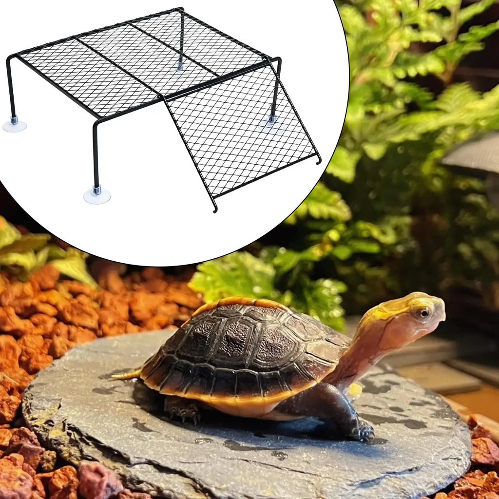 Turtle Basking Dock with Suction Cup Ramp – S, M & L Sizes Reptile Basking Dock P3