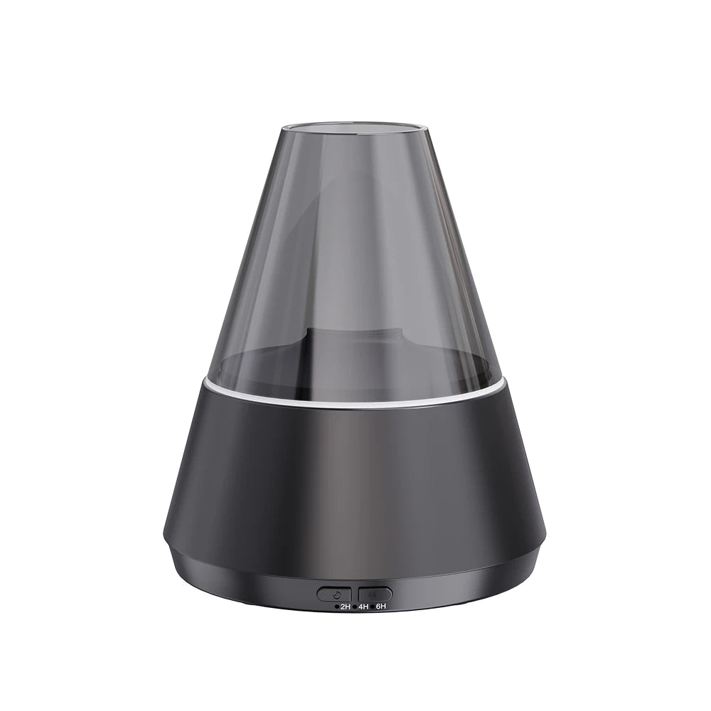 Flame Aroma Diffuser & USB Mini Humidifier | Essential Oils Aroma Oil Diffuser P3 black