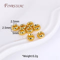 18K Gold Plated Brass Roundel Spacer Beads | DIY Jewelry Jewelry Spacer Beads P3 18K Gold Plated-5MM 40 pcs