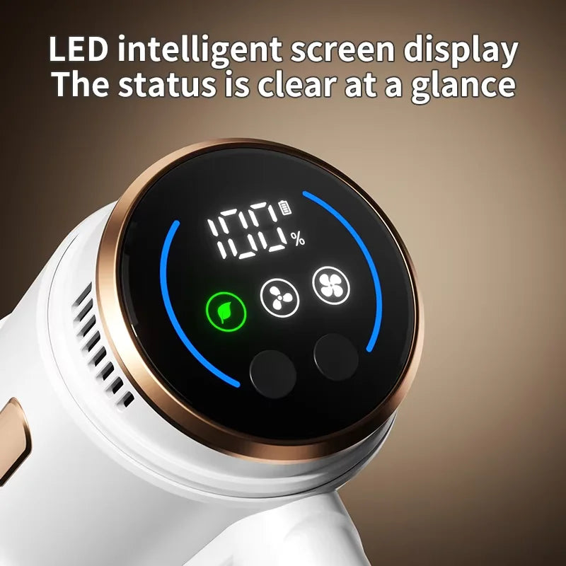 Wireless Handheld Vacuum Cleaner – LCD Display, Bagless Cordless Vacuum Cleaner P3