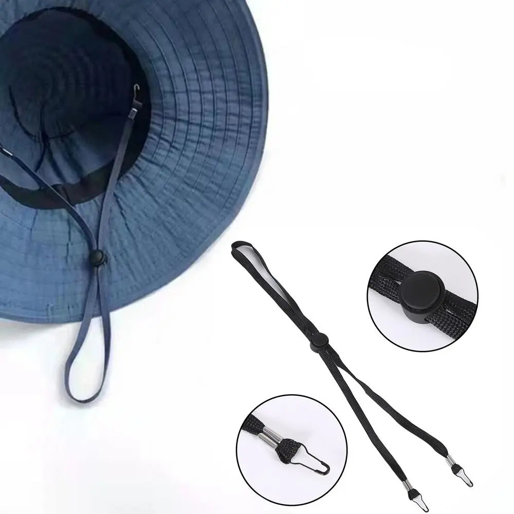 Windproof Hat Chin Strap – Adjustable Nylon, Universal Fit Hat Chin Strap P3