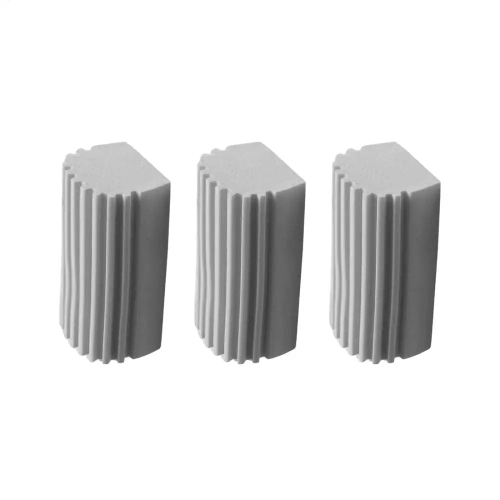 3-Pack Reusable PVA Duster Sponge – Home & Kitchen Cleaner Cleaning Duster Sponge P3 3pcs Gray