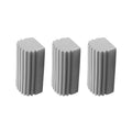 3-Pack Reusable PVA Duster Sponge – Home & Kitchen Cleaner Cleaning Duster Sponge P3 3pcs Gray