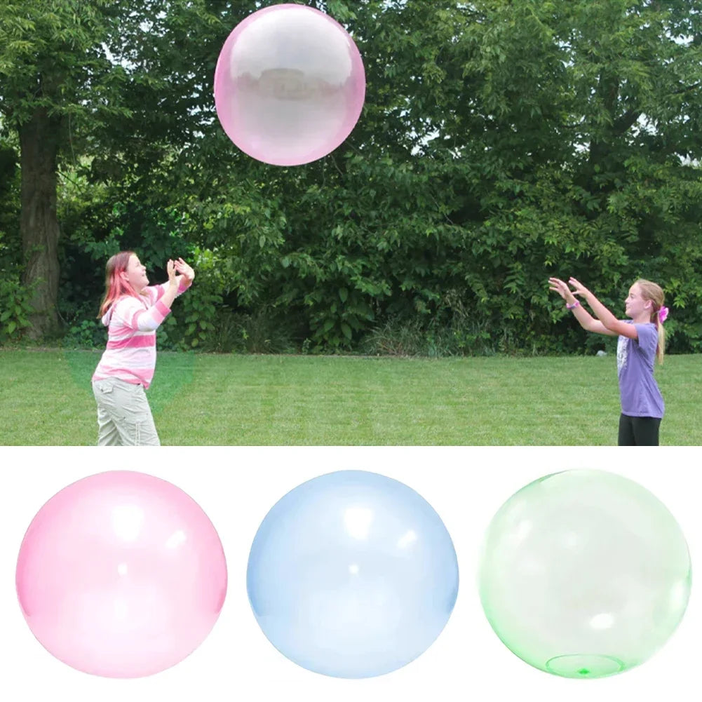 TPR Rubber Bubble Ball – Kids Outdoor Inflatable Water Play Toy Inflatable Play Ball P3