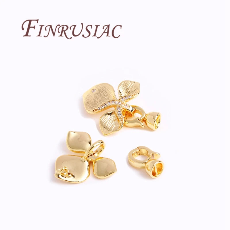 18K Gold Plated Clasps – Bracelet & Necklace Connectors DIY Jewelry Clasps P3