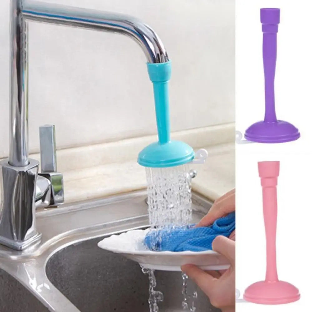 360° Rotating Silicone Faucet Sprayer & Kitchen Tap Extender Faucet Tap Extender P3