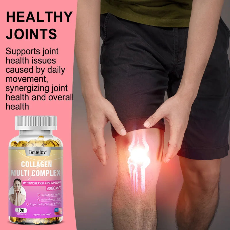 Collagen Complex Capsules – Hair, Skin, Nails & Muscle Support Collagen Supplement P3