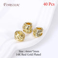 18K Gold Plated Jewelry Findings – Jump Rings, Charms & DIY Jewelry Findings Kit P3 14K Gold Plated