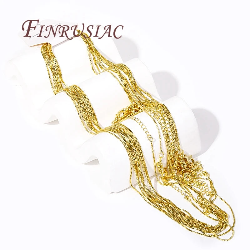 18K Gold Plated Oval Pendant Green Zircon Brass DIY Charm DIY Jewelry Pendant P3