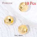18K Gold Plated Spacer Beads – Brass DIY Jewelry Findings Jewelry Spacer Beads P3 Gold Plated-10pcs