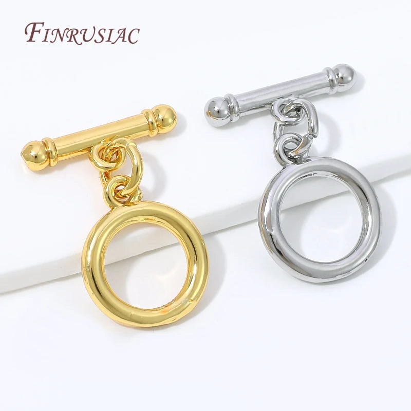 18K Gold Plated OT Toggle Clasp – DIY Jewelry Findings Jewelry Toggle Clasp P3