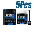 3D Printer Bed Adhesion Grease with Brush | PLA ABS PETG 3D Printer Accessory P3 5Pcs