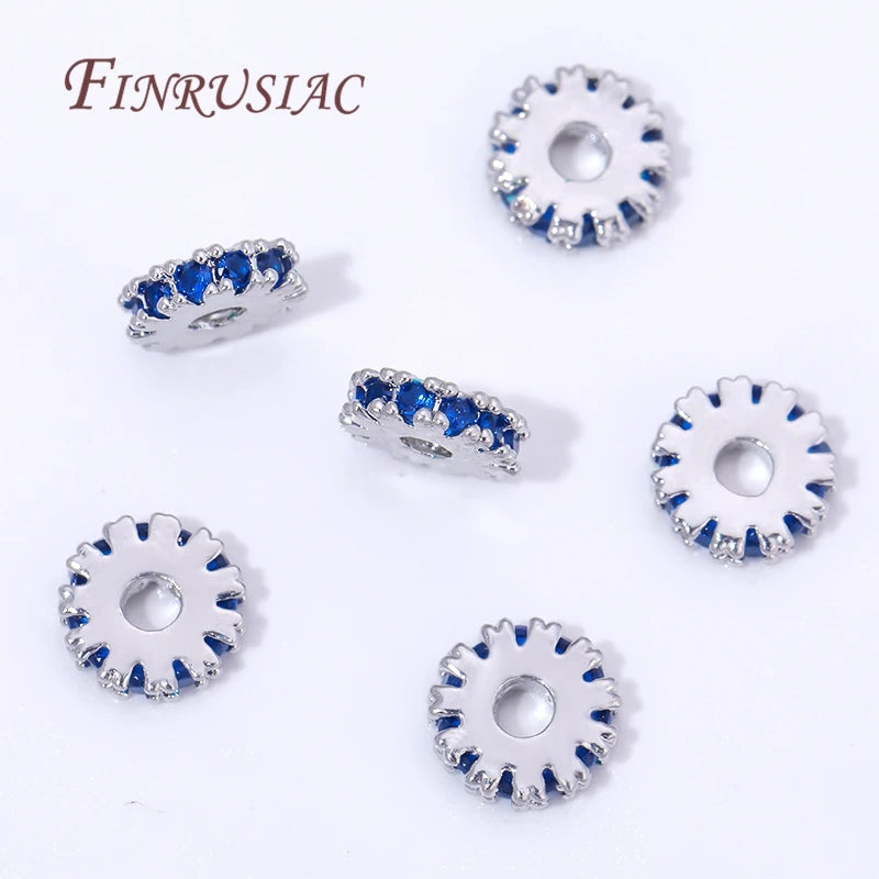 5mm 18K Gold Plated Brass Spacer Beads for Jewelry Making Jewelry Spacer Beads P3