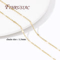 14K Gold Plated Sequins Cable Chain – DIY Jewelry Making Jewelry Making Chain P3 18K Gold Plated 1 meter