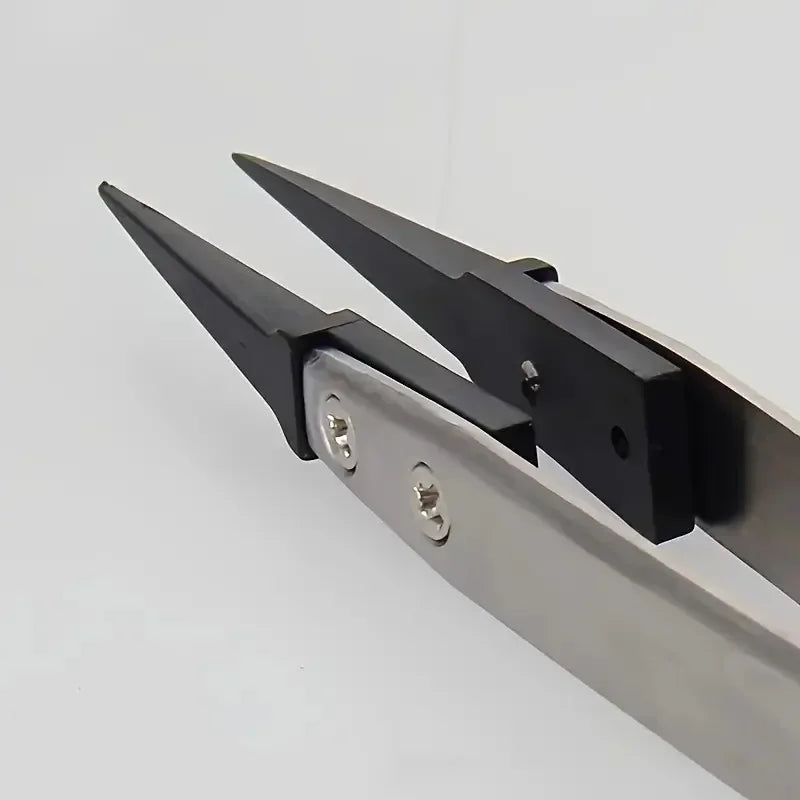 ESD Safe Precision Tweezers – Anti-Static Straight & Curved Precision Tweezers P3