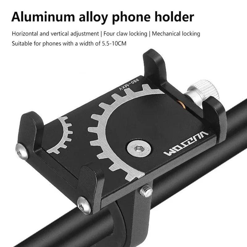 Universal Bike Phone Mount – Metal Handlebar Clip MTB & Moto Bike Phone Mount P3