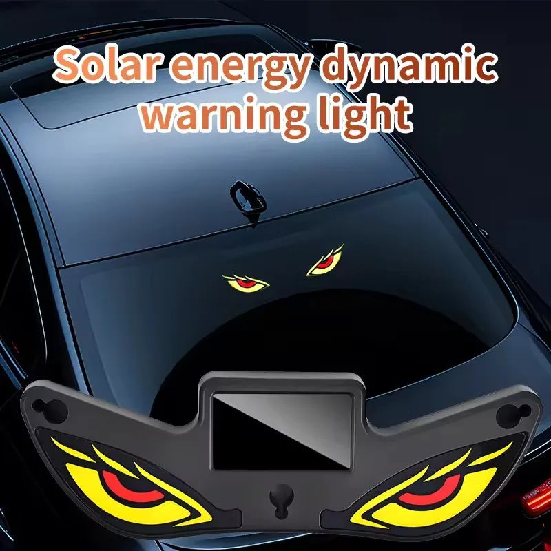 Solar Demon Eye LED Car Atmosphere Light | Wireless USB Car Atmosphere Light P3