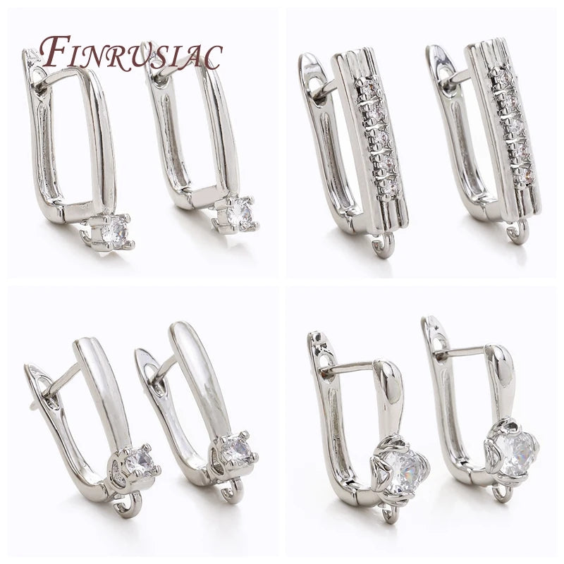 18K Gold Plated Hypoallergenic Earring Hook Findings | DIY Earring Hook Findings P3
