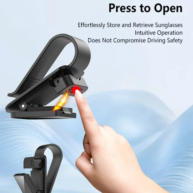 Car Sun Visor Sunglasses Clip Holder & Card Organizer Car Visor Organizer P3