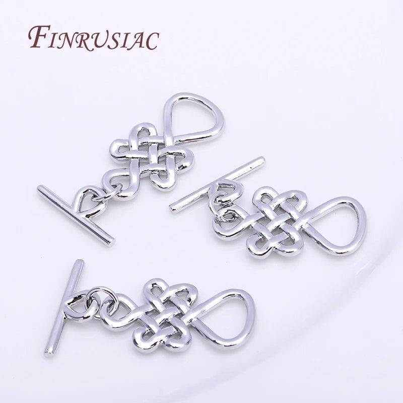 18K Gold Plated Brass OT Toggle Clasp for Bracelet & Necklace Jewelry Toggle Clasp P3