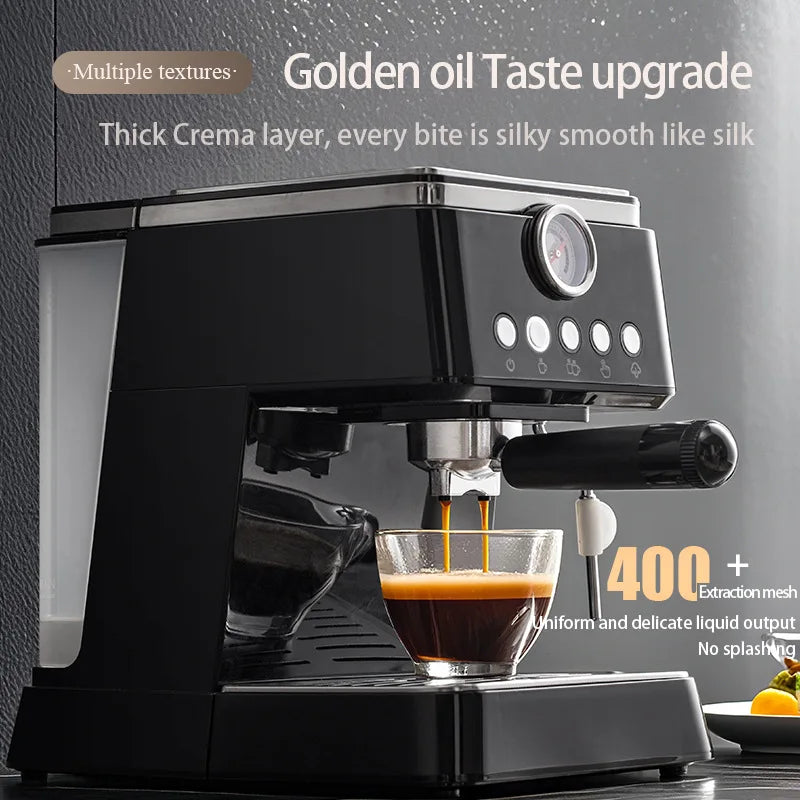 DUTRIEUX Semi-Automatic Espresso Machine | Grinder & Frother Espresso Machine P3