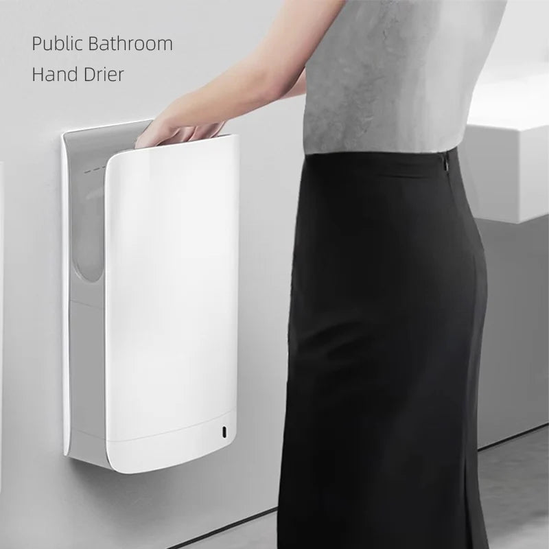DUTRIEUX Jet Hand Dryer Wall-Mounted Automatic Sensor 1450W Commercial Hand Dryer P3