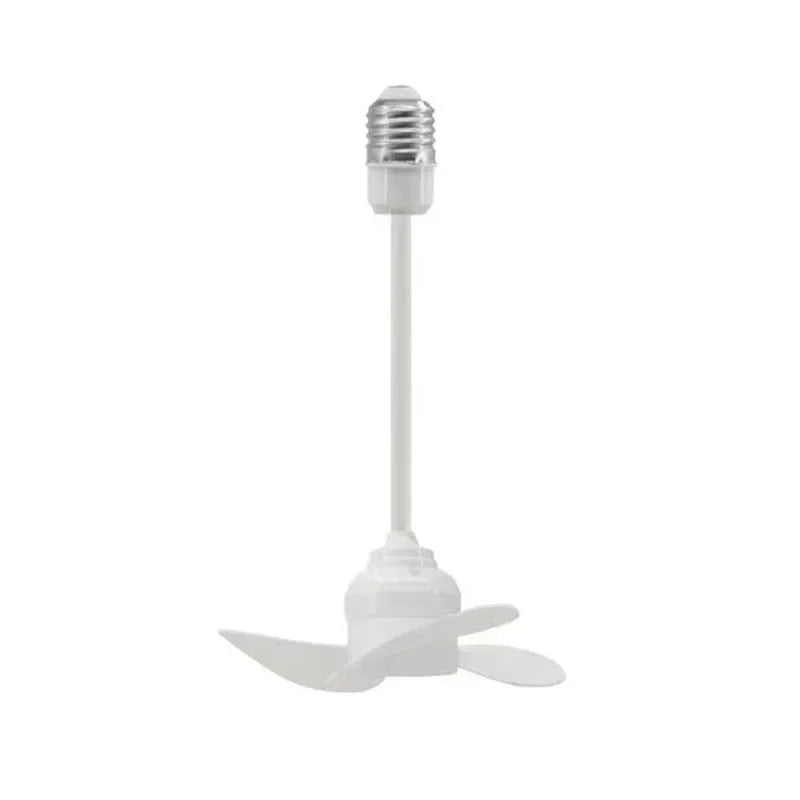 14cm E27 Ceiling Fan – Quiet Brushless Motor, Lamp Socket Ceiling Fan P3 A