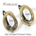 Vintage Bronze Earring Hooks & Clasps – DIY Jewelry Making Earring Hooks Findings P3 Antique Bronze 1 pair