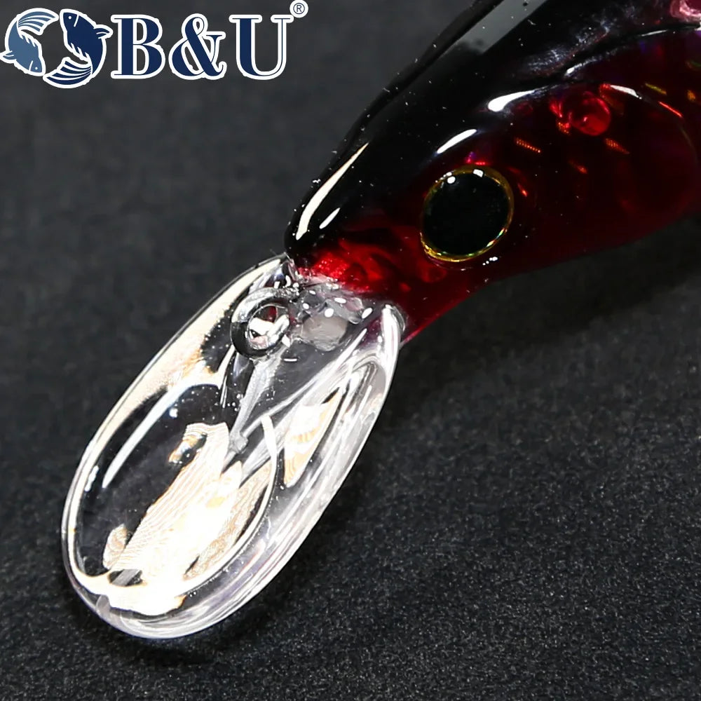 B&U Minnow Jerkbait Lure – Saltwater Bass Pike Wobbler Fishing Jerkbait Lure P3